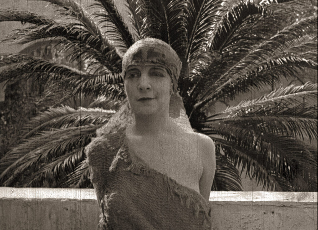 Actress Jane Gail in the silent film Bitter Fruit (1920)