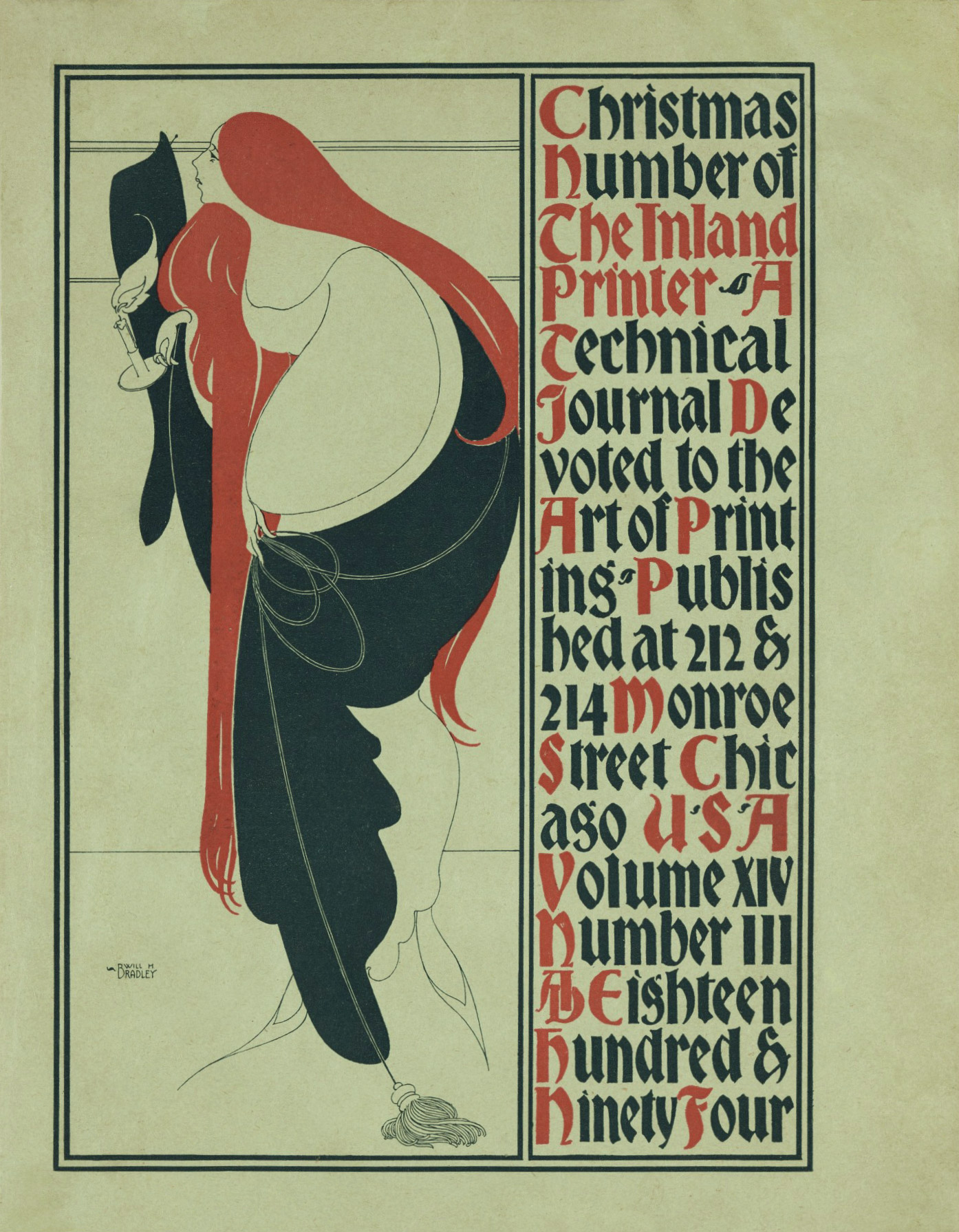 cover, Inland Printer, December 1894