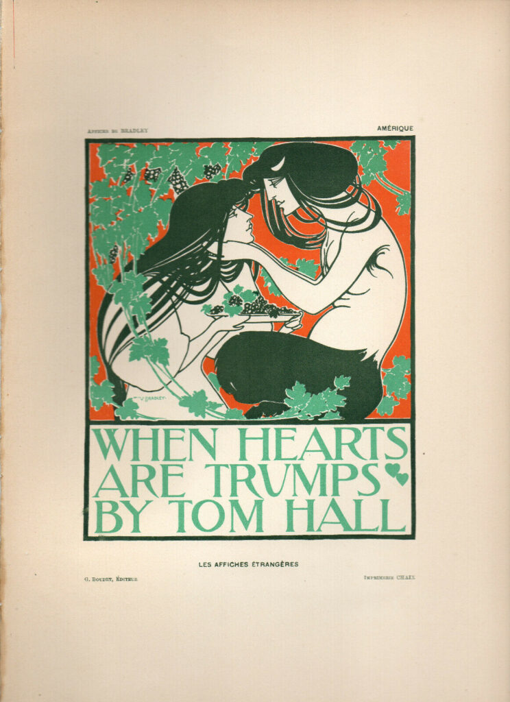 1897 When Hearts Are Trumps Les Affiche
