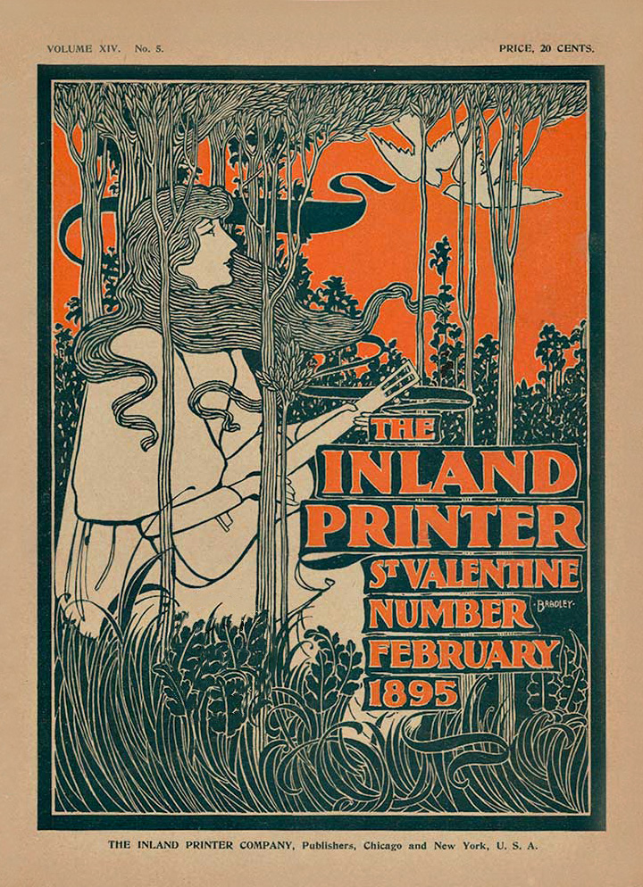 Cover, Inland Printer, Feb 1894